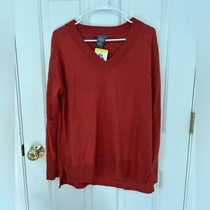 Small red sweater
